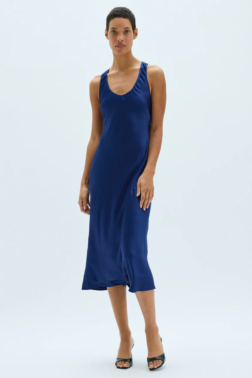knee length dresses for ladies Valentina Midi Dress – Forest Ink