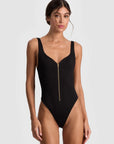EVE ZIP FRONT BODYSUIT