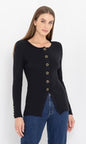 CHERISH RIB CARDIGAN