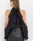 ROSSI HALTER BLOUSE
