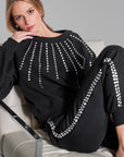 SUKI STUDDED SWEATS