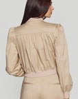 SARIAH SATEEN BOMBER