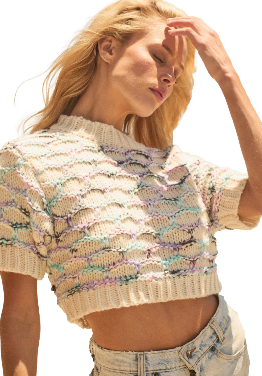 LOLA CROP SWEATER