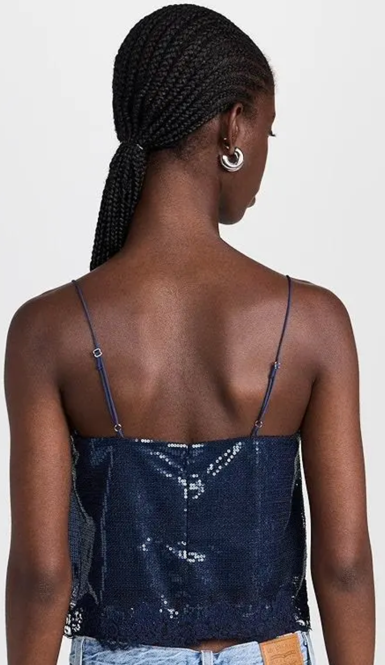 MARCELI SEQUIN CAMISOLE