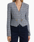 MARCEL FRINGE TWEED JACKET