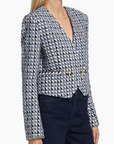 MARCEL FRINGE TWEED JACKET