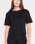 PONTE KNIT TOP