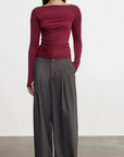 FLUID DRAPED JERESY