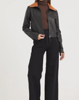 MOIRA WRINKLED LEATHER
