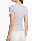 ESSENTIAL RIB SHORT SLEEVE CREW