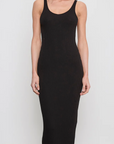 RIB SLIM DRESS