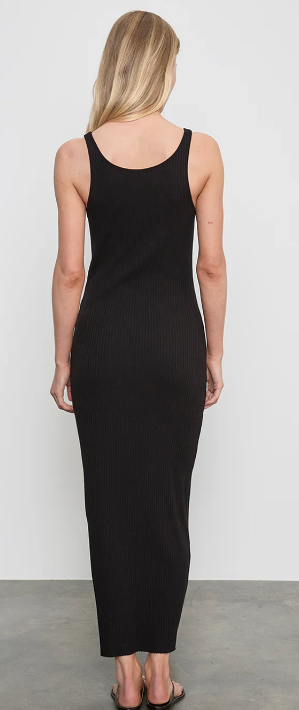 RIB SLIM DRESS