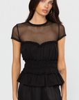 SIGRID MESH COMBO TOP