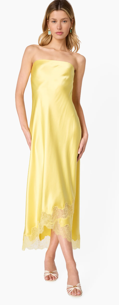 ALEXANDRA STRAPLESS DRESS