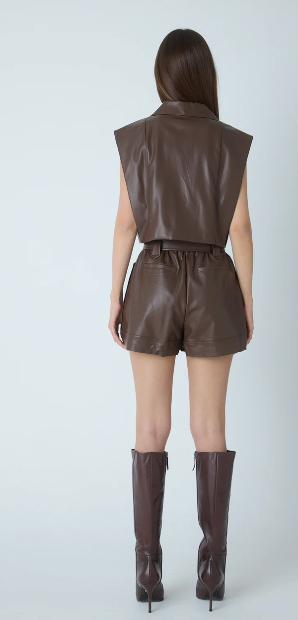ADDISON FAUX VEST