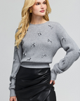 MELIA BOW SWEATER