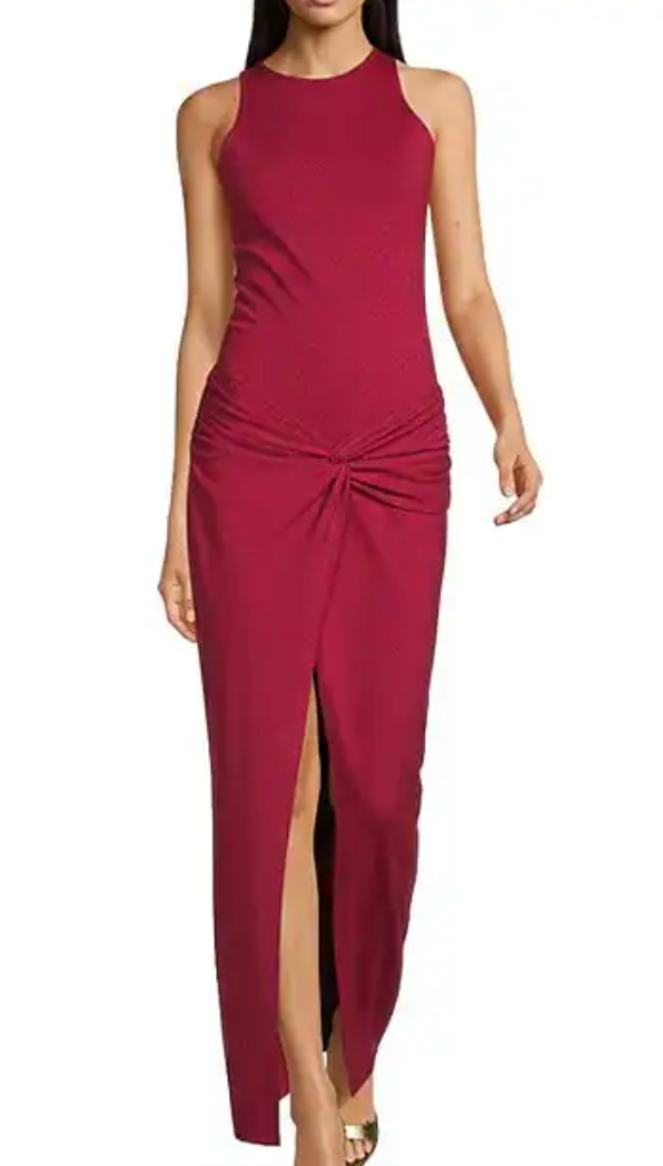 RACER TWIST DRESS