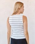 RUFFLE HEM VEST