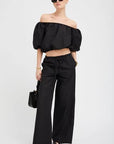 WIDE LEG EASY PANTS